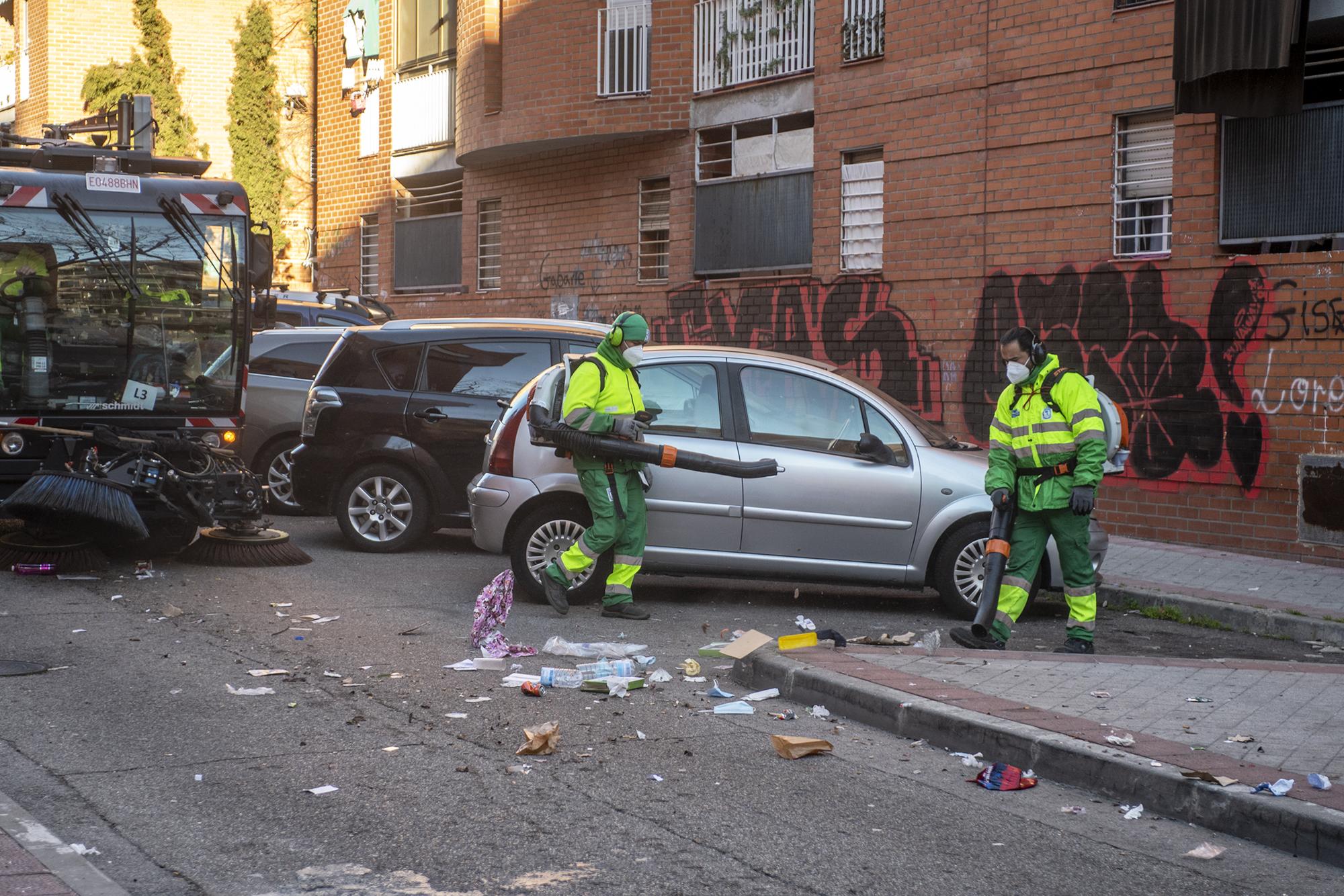 Limpieza viaria Madrid contratas